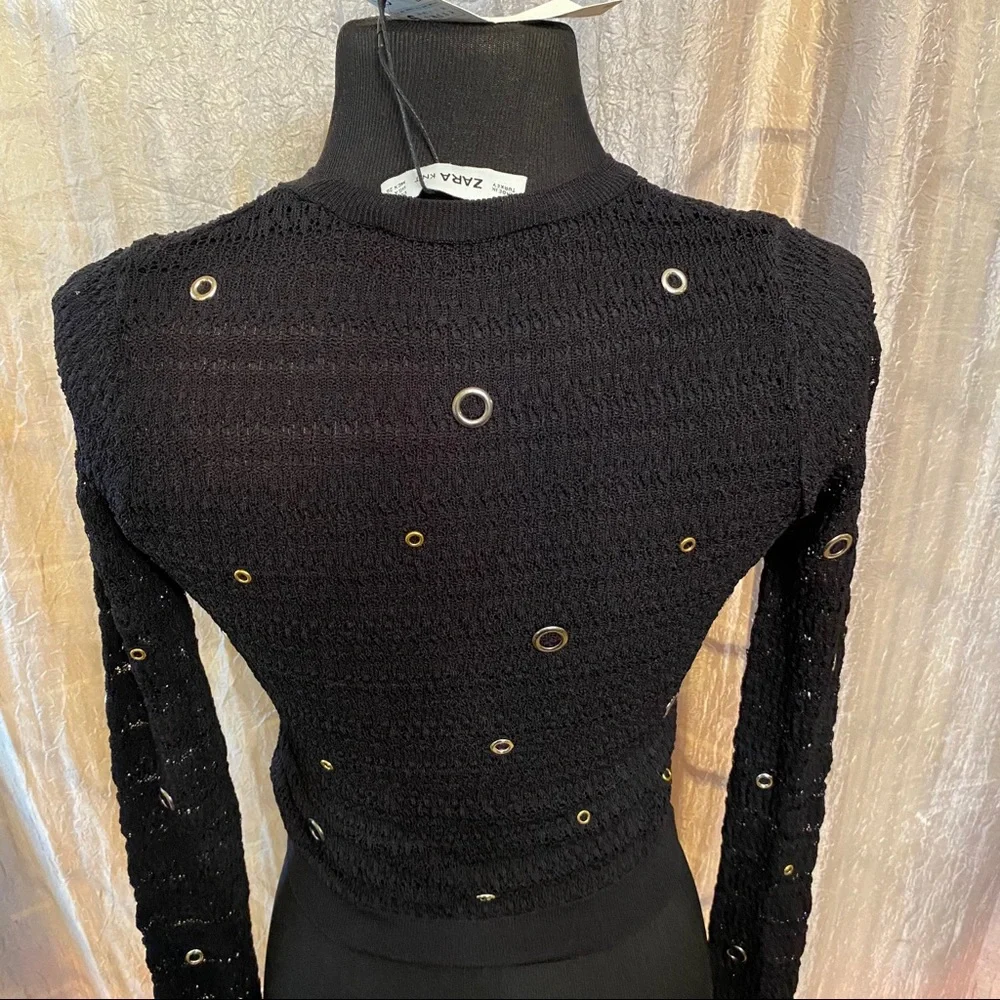 Zara knitwear long‎ sleeve top NWT